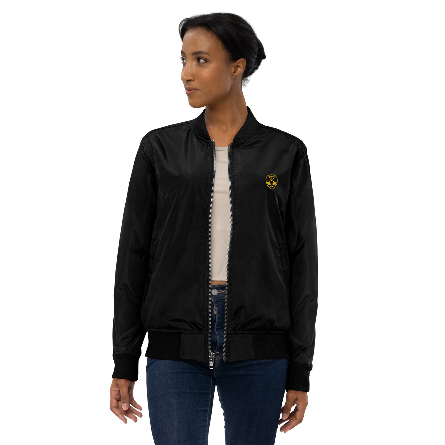 Premium recycled bomber jacket